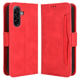 Flap tok Oppo Reno 14F, kártya slot, pénztárca, fekete