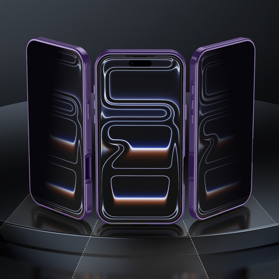 MagSafe-kompatibilis tok iPhone 17 Pro készülékhez, magánéletet védő üveggel