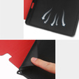 Tok iPad 10.2 2021 / 2020 / 2019, Business Card and Pen Slotl, piros