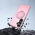 MagSafe tok állvánnyal Samsung Galaxy A57 5G készülékhez, rózsaszín