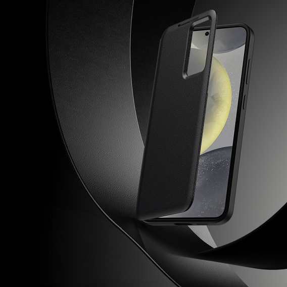 Flip tok Samsung Galaxy S24 FE, Smart View Wallet, fekete