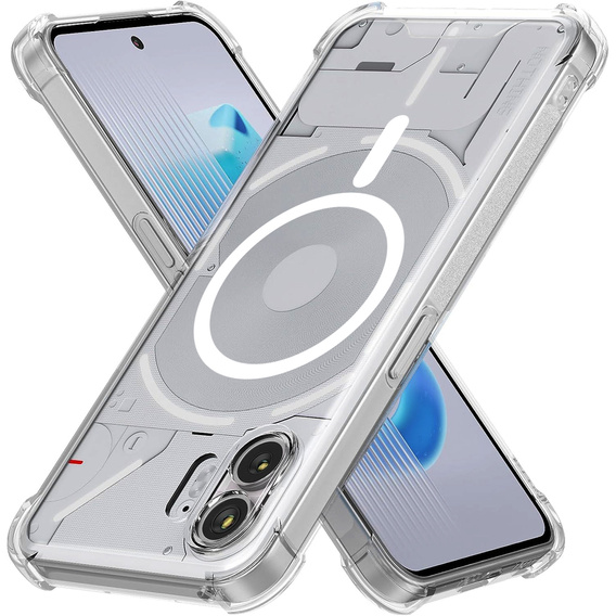 Tok a Nothing Phone 2, Fusion Hybrid, MagSafe-hoz, átlátszó