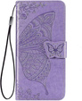 Pattintható tok a Vivo V50 Lite 4G / 5G, Butterfly, lila