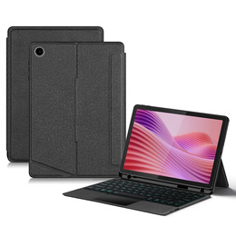 Tok + billentyűzet Lenovo Tab Plus, fekete
