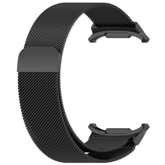 Milánói karkötő szíj a Samsung Galaxy Watch Ultra 47mm (2025 / 2024), Fekete