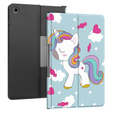 Tok Lenovo Tab Plus, Smartcase, unicorn