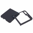 Tok Samsung Galaxy Z Flip7 FE / Z Flip6, Aramid Fiber Cover, fekete