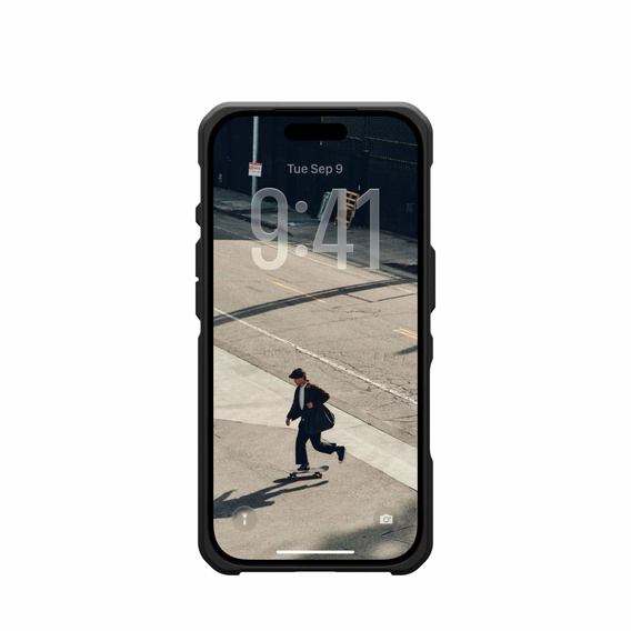 Urban Armor Gear tok iPhone 17 Pro Max, Metropolis LT MagSafe Kevlar, Kevlar fekete