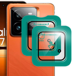 2x Edzett kameraüveg Realme GT 7 Pro, átlátszó