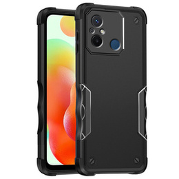 Páncélozott tok a Xiaomi Redmi 12C, Dual-Layer, fekete