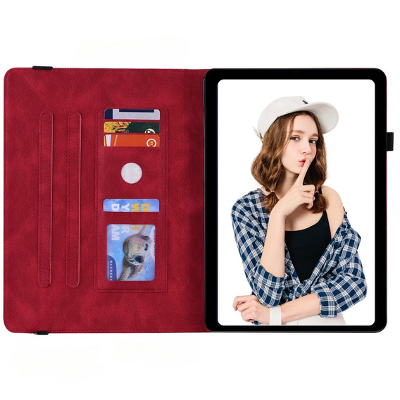 Tok Lenovo Tab M9, Butterfly, piros