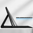 Tok + billentyűzet Samsung Galaxy Tab S9 FE, Leather Pen Slot, fekete