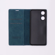 Telefontok a Oppo A78 5G, ERBORD Vintage, pénztárca patenttal, kék