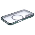 Magnetic Dual Glass MagSafe tok iPhone 16, zöld