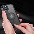 Tok iPhone 15 Plus, ERBORD Impact Guard, MagSafe, fekete