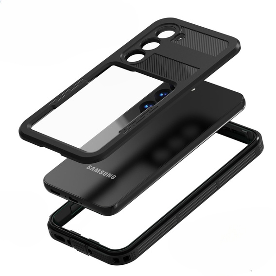 IP68 vízálló tok a Samsung Galaxy S23, fekete