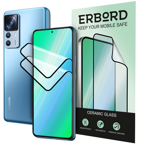 2x kerámia ERBORD hibrid üveg a Xiaomi 12/12X
