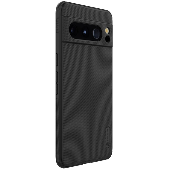 NILLKIN tok Google Pixel 8 Pro, Super Frosted Shield Case, fekete