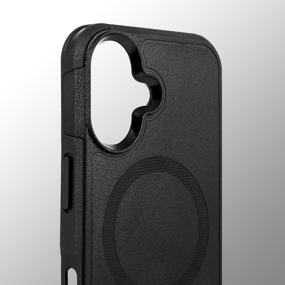 Telefontok a iPhone 16, MagForce MagSafe, fekete