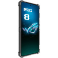 IMAK Telefontok a ASUS ROG Phone 8 Pro, Dropproof, átlátszó / fekete