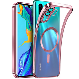 Telefontok a Huawei P30 Pro, MagSafe Hybrid, rózsaszín