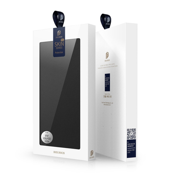 Dux Ducis Telefontok a Vivo Y35 4G, Skinpro, fekete