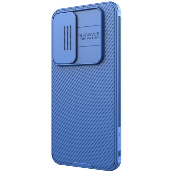 Tok Samsung Galaxy S24 FE, páncélozott Nillkin, CamShield Pro, kék