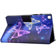Telefontok a Samsung Galaxy Tab A7 10.4 2020 T500 T505, butterflies, lila
