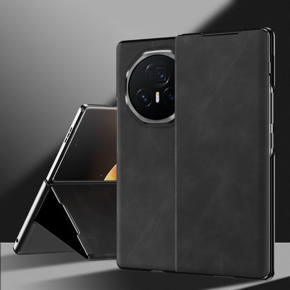 A flip tok Honor Magic V3 5G, Wallet Nappa Texture, fekete