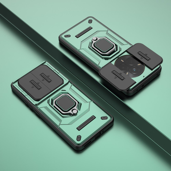 Telefontok a Realme 14 Pro 5G, CamShield Slide, zöld