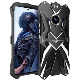 Páncélozott tok Realme 11 Pro 5G / 11 Pro+ 5G, Aluminum Alloy, fekete