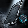 Teletok LUPHIE Nothing Phone 2a / 2a Plus-hoz, Armor Bumper, fekete