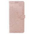Pattintható tok a Xiaomi Poco X6 Pro 5G, Mandala, rózsaszín rose gold