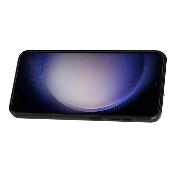 Telefontok a Samsung Galaxy S24, KickStand Camera Lens, fekete