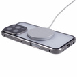 Magnetic Dual Glass MagSafe tok iPhone 16 Pro Max, titánium