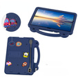 Gyermek tok Samsung Galaxy Tab S10+ Plus, Cute Patterns, állvánnyal, sötétkék
