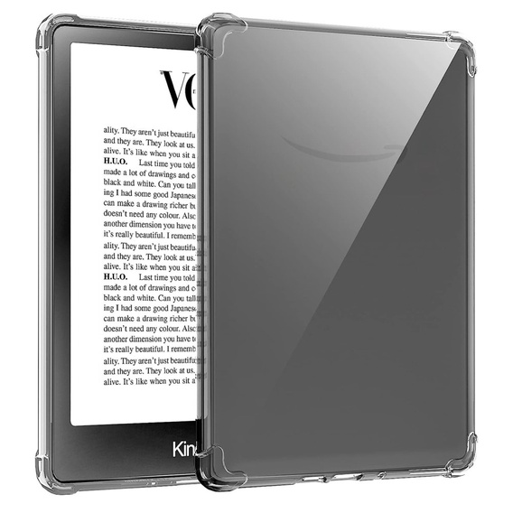 Tok Amazon Kindle Paperwhite V / 5 2021 készülékhez, szilikon, átlátszó