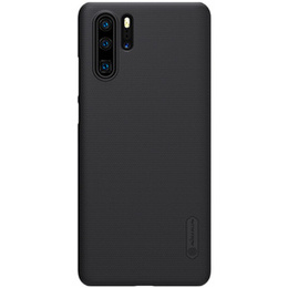NILLKIN tok Huawei P30 Pro, Super Frosted Shield Case, fekete