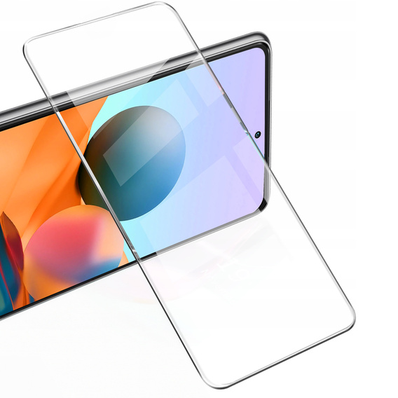 2x edzett üveg a Xiaomi Redmi Note 10 Pro/10 Pro Max, ERBORD 9H Hard Glass a képernyőn