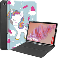 Tok Lenovo Tab Plus, Smartcase, unicorn