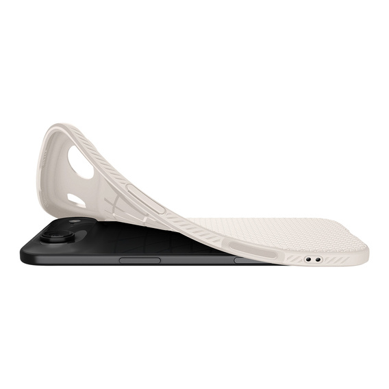 Spigen Liquid Air tok iPhone Air készülékhez, natúr titánium