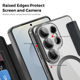 RFID pénztárca MagSafe flip tok kameravédelemmel Samsung Galaxy S26 Ultra készülékhez