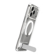 Spigen Ultra Hybrid "S" MagSafe tok iPhone 17 Pro készülékhez, átlátszó / fehér