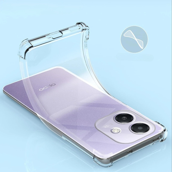 Telefontok a Oppo A40 / Oppo A40m, Dropproof, átlátszó
