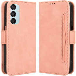Pattintható tok a Samsung Galaxy M15 5G, Card Slot, rózsaszín