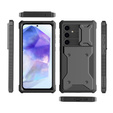 Tok Samsung Galaxy A55, ERBORD Rugged Case, fekete (két keret)
