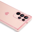 tok Samsung Galaxy S23 Ultra, Electro heart, rózsaszín rose gold + Full Glue Kerámiaüveg