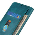 Telefontok a Xiaomi 13T / 13T Pro, Wallet Litchi Leather, zöld