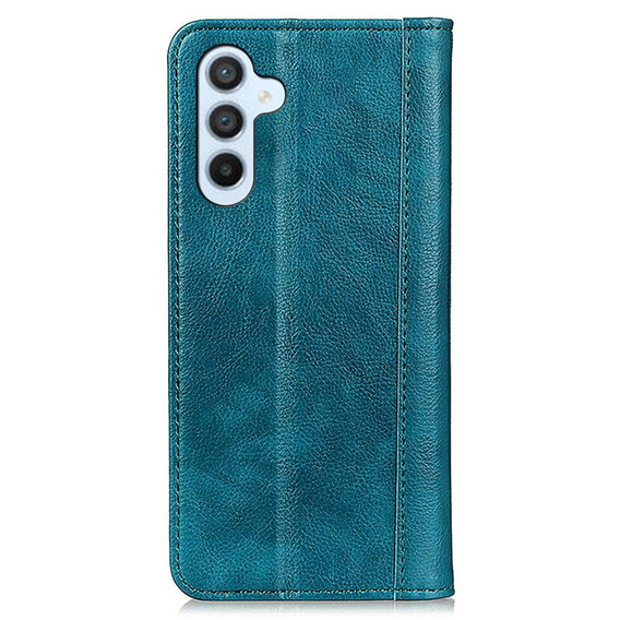 Telefontok a Samsung Galaxy A55 5G, Wallet Litchi Leather, zöld
