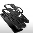 Tok iPhone 16 Pro Max-hoz, páncélozott, állvánnyal és fogantyúval, fekete